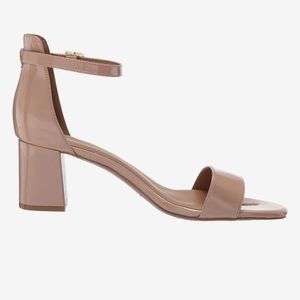 NWT Nude Block Heel